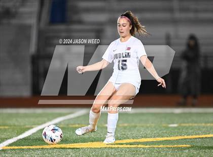 Thumbnail 2 in Dublin @ Castro Valley CIF NCS Playoff photogallery.