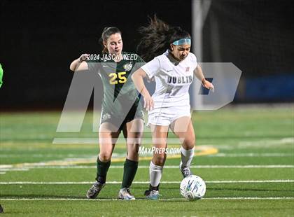 Thumbnail 2 in Dublin @ Castro Valley CIF NCS Playoff photogallery.