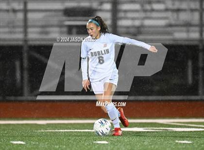 Thumbnail 1 in Dublin @ Castro Valley CIF NCS Playoff photogallery.