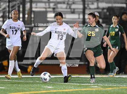 Thumbnail 2 in Dublin @ Castro Valley CIF NCS Playoff photogallery.