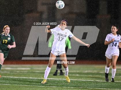 Thumbnail 2 in Dublin @ Castro Valley CIF NCS Playoff photogallery.