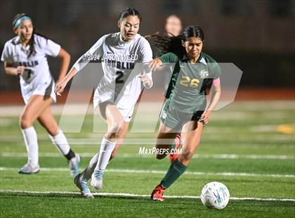 Thumbnail 2 in Dublin @ Castro Valley CIF NCS Playoff photogallery.