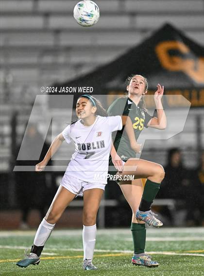 Thumbnail 2 in Dublin @ Castro Valley CIF NCS Playoff photogallery.