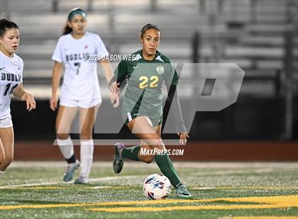 Thumbnail 1 in Dublin @ Castro Valley CIF NCS Playoff photogallery.