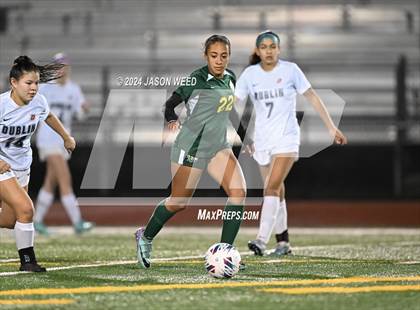 Thumbnail 3 in Dublin @ Castro Valley CIF NCS Playoff photogallery.
