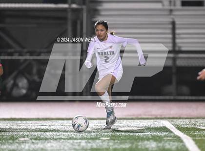Thumbnail 1 in Dublin @ Castro Valley CIF NCS Playoff photogallery.