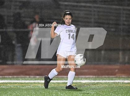 Thumbnail 2 in Dublin @ Castro Valley CIF NCS Playoff photogallery.