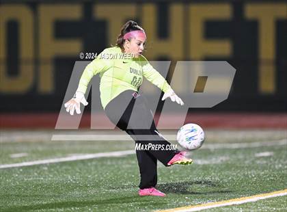 Thumbnail 1 in Dublin @ Castro Valley CIF NCS Playoff photogallery.