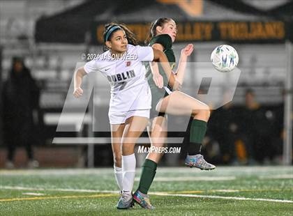 Thumbnail 3 in Dublin @ Castro Valley CIF NCS Playoff photogallery.
