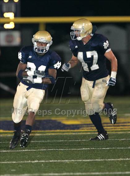 Thumbnail 1 in Saugus @ Notre Dame photogallery.
