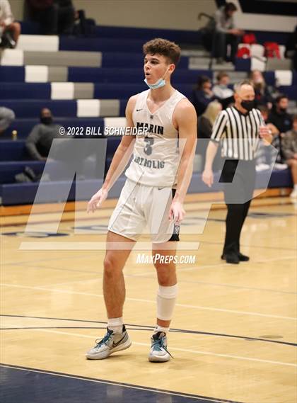 Thumbnail 1 in Marin Catholic vs. Folsom (Bambauer Tournament) photogallery.