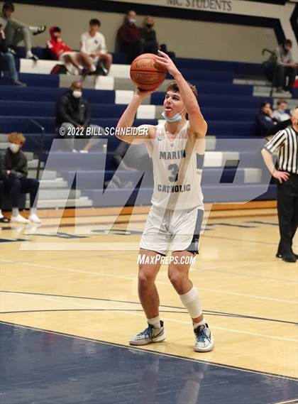 Thumbnail 2 in Marin Catholic vs. Folsom (Bambauer Tournament) photogallery.