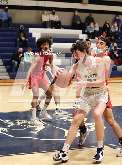 Thumbnail 1 in Marin Catholic vs. Folsom (Bambauer Tournament) photogallery.