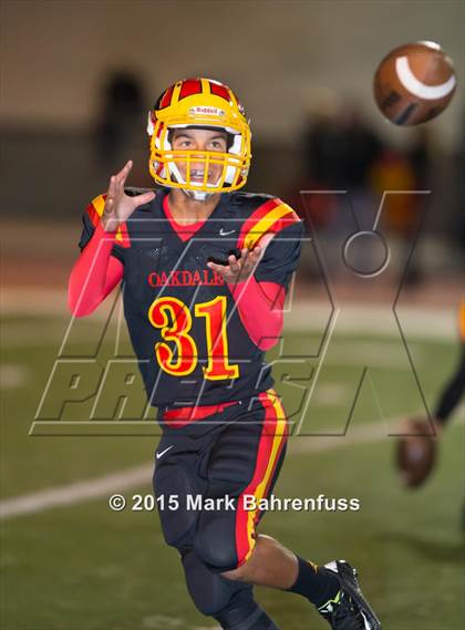 Thumbnail 1 in Oakdale vs. Inderkum (CIF SJS D3 Playoff) photogallery.