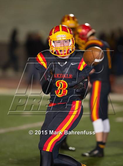 Thumbnail 1 in Oakdale vs. Inderkum (CIF SJS D3 Playoff) photogallery.