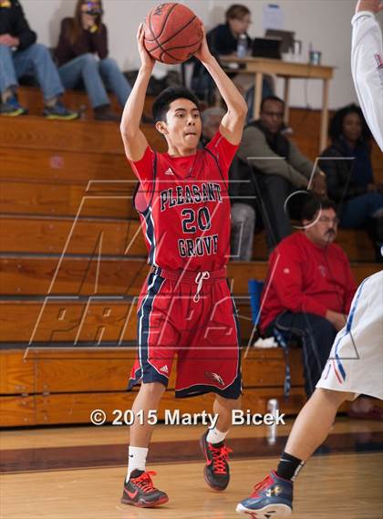 Thumbnail 3 in Pleasant Grove vs. Buchanan photogallery.
