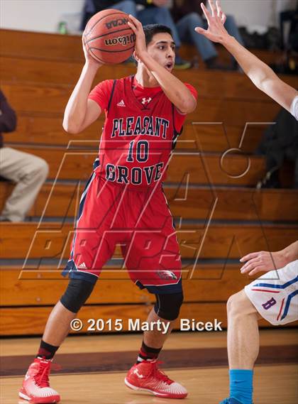 Thumbnail 3 in Pleasant Grove vs. Buchanan photogallery.