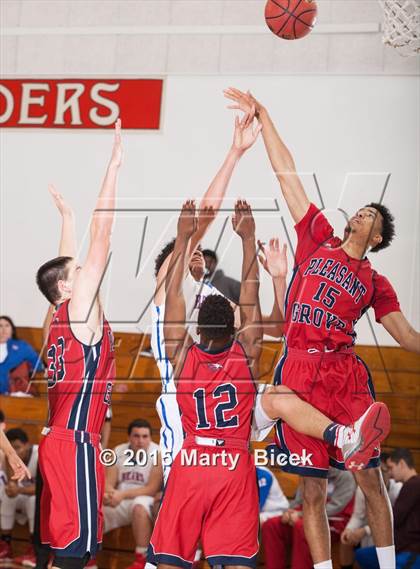 Thumbnail 3 in Pleasant Grove vs. Buchanan photogallery.