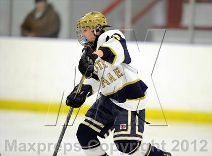 Thumbnail 1 in Notre Dame-West Haven vs. Notre Dame-Fairfield (Carrano Cup Semifinal) photogallery.