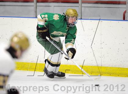 Thumbnail 1 in Notre Dame-West Haven vs. Notre Dame-Fairfield (Carrano Cup Semifinal) photogallery.