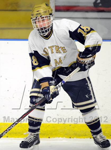 Thumbnail 2 in Notre Dame-West Haven vs. Notre Dame-Fairfield (Carrano Cup Semifinal) photogallery.