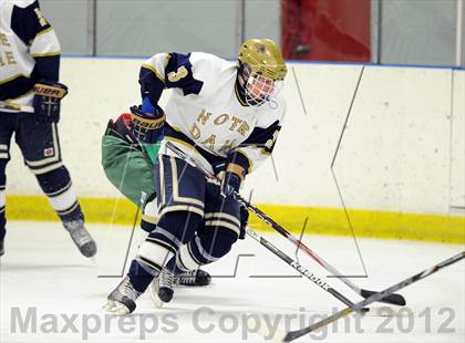 Thumbnail 3 in Notre Dame-West Haven vs. Notre Dame-Fairfield (Carrano Cup Semifinal) photogallery.