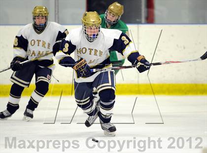Thumbnail 3 in Notre Dame-West Haven vs. Notre Dame-Fairfield (Carrano Cup Semifinal) photogallery.
