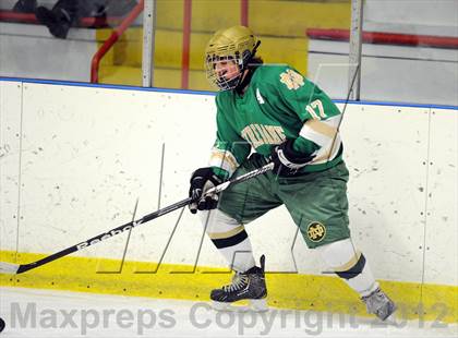 Thumbnail 2 in Notre Dame-West Haven vs. Notre Dame-Fairfield (Carrano Cup Semifinal) photogallery.