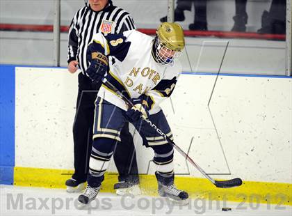 Thumbnail 1 in Notre Dame-West Haven vs. Notre Dame-Fairfield (Carrano Cup Semifinal) photogallery.