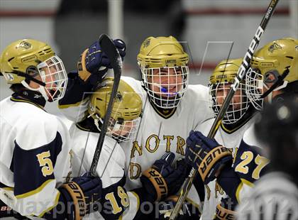 Thumbnail 2 in Notre Dame-West Haven vs. Notre Dame-Fairfield (Carrano Cup Semifinal) photogallery.