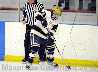 Thumbnail 3 in Notre Dame-West Haven vs. Notre Dame-Fairfield (Carrano Cup Semifinal) photogallery.