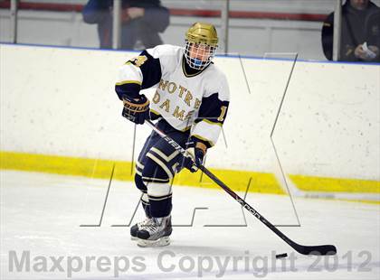 Thumbnail 2 in Notre Dame-West Haven vs. Notre Dame-Fairfield (Carrano Cup Semifinal) photogallery.