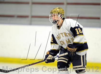 Thumbnail 2 in Notre Dame-West Haven vs. Notre Dame-Fairfield (Carrano Cup Semifinal) photogallery.