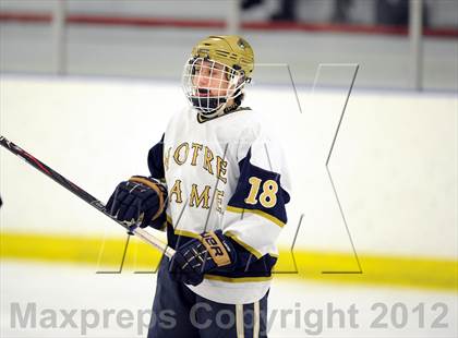 Thumbnail 2 in Notre Dame-West Haven vs. Notre Dame-Fairfield (Carrano Cup Semifinal) photogallery.