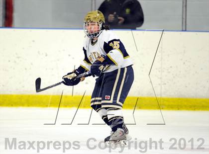 Thumbnail 1 in Notre Dame-West Haven vs. Notre Dame-Fairfield (Carrano Cup Semifinal) photogallery.