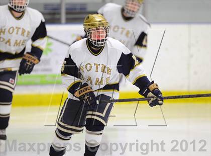 Thumbnail 3 in Notre Dame-West Haven vs. Notre Dame-Fairfield (Carrano Cup Semifinal) photogallery.