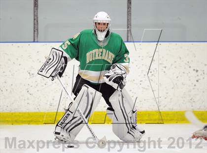 Thumbnail 3 in Notre Dame-West Haven vs. Notre Dame-Fairfield (Carrano Cup Semifinal) photogallery.