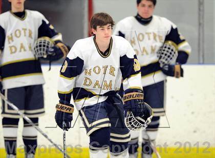 Thumbnail 2 in Notre Dame-West Haven vs. Notre Dame-Fairfield (Carrano Cup Semifinal) photogallery.