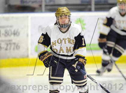 Thumbnail 2 in Notre Dame-West Haven vs. Notre Dame-Fairfield (Carrano Cup Semifinal) photogallery.