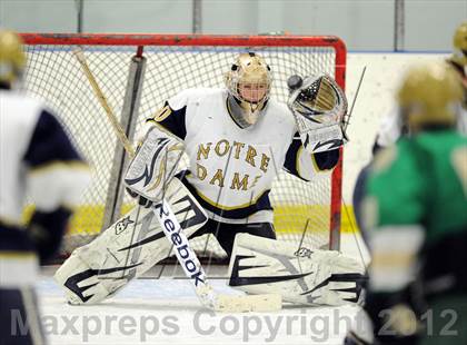 Thumbnail 1 in Notre Dame-West Haven vs. Notre Dame-Fairfield (Carrano Cup Semifinal) photogallery.