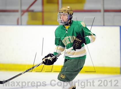 Thumbnail 3 in Notre Dame-West Haven vs. Notre Dame-Fairfield (Carrano Cup Semifinal) photogallery.