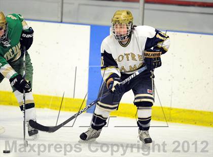 Thumbnail 2 in Notre Dame-West Haven vs. Notre Dame-Fairfield (Carrano Cup Semifinal) photogallery.