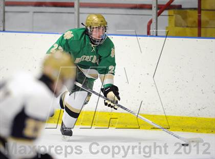 Thumbnail 2 in Notre Dame-West Haven vs. Notre Dame-Fairfield (Carrano Cup Semifinal) photogallery.