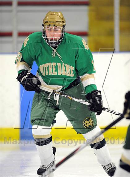 Thumbnail 1 in Notre Dame-West Haven vs. Notre Dame-Fairfield (Carrano Cup Semifinal) photogallery.