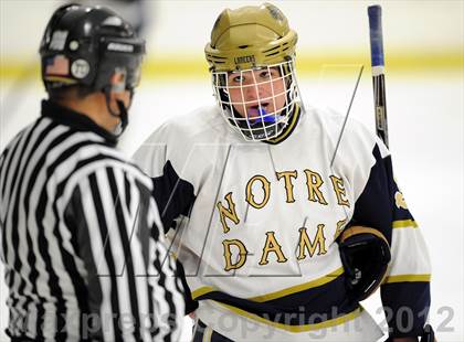 Thumbnail 3 in Notre Dame-West Haven vs. Notre Dame-Fairfield (Carrano Cup Semifinal) photogallery.