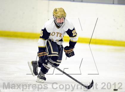 Thumbnail 2 in Notre Dame-West Haven vs. Notre Dame-Fairfield (Carrano Cup Semifinal) photogallery.