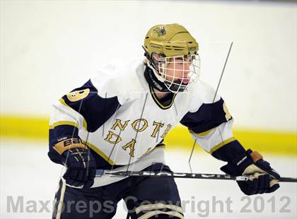 Thumbnail 1 in Notre Dame-West Haven vs. Notre Dame-Fairfield (Carrano Cup Semifinal) photogallery.