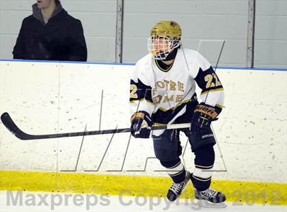 Thumbnail 3 in Notre Dame-West Haven vs. Notre Dame-Fairfield (Carrano Cup Semifinal) photogallery.