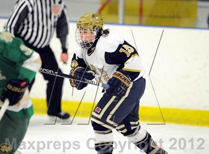 Thumbnail 2 in Notre Dame-West Haven vs. Notre Dame-Fairfield (Carrano Cup Semifinal) photogallery.