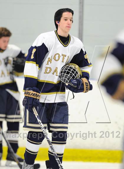 Thumbnail 1 in Notre Dame-West Haven vs. Notre Dame-Fairfield (Carrano Cup Semifinal) photogallery.